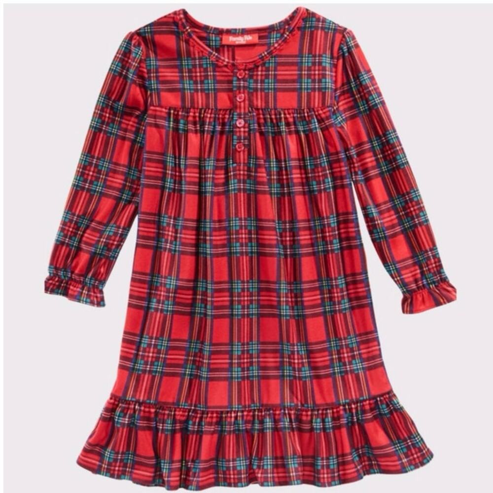 Cotton Regular Sz14/16 Gown kid NWT Christmas pj Xmas wear family PJ’s holiday